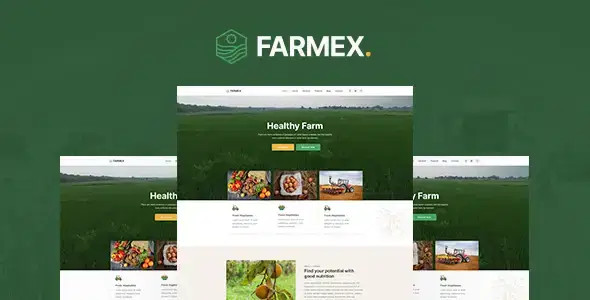 Farmex – Agriculture & Farm Elementor Template Kit