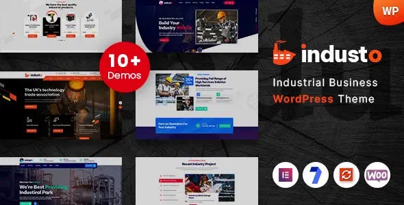 Industo – Factory & Industry WordPress Theme
