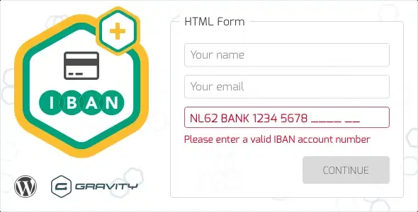 Gravity Forms IBAN Validation