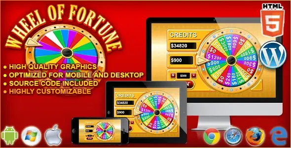Wheel of Fortune – HTML5 Casino Game
