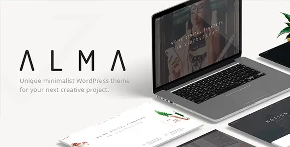 Alma – Minimalist Multi-Use WordPress Theme