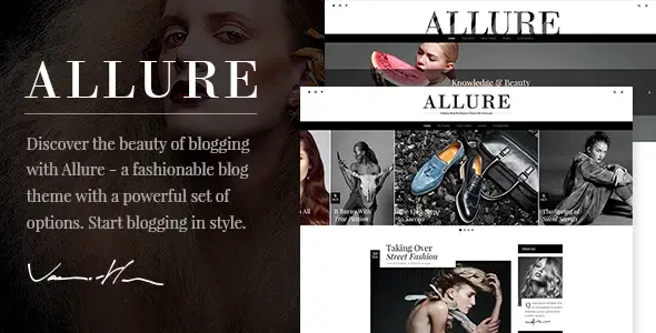 Allure – Beauty & Fashion Blog WordPress Theme